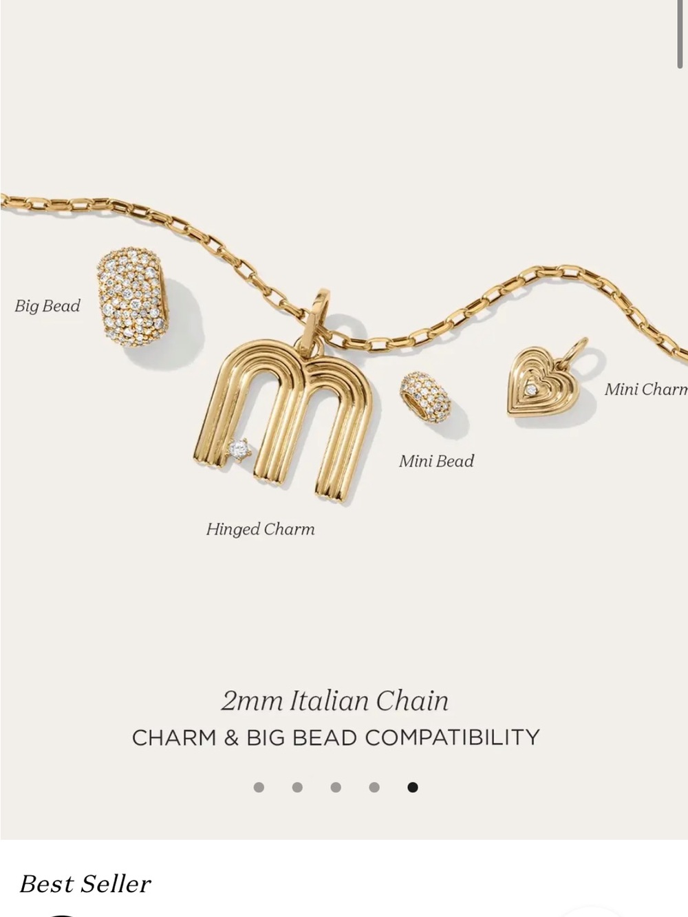Adina Reyter Italian Chain 2 mm - Women's Jewelry - Picture 6 of 11